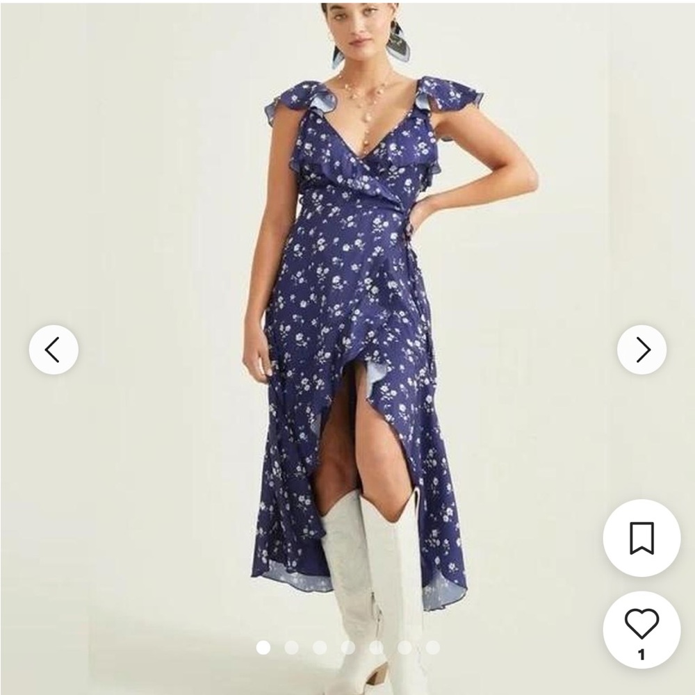 Altard State Blue Floral Dress